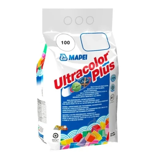 Фуга для швов Mapei Ultracolor Plus 100 2 кг Белый (000022424)