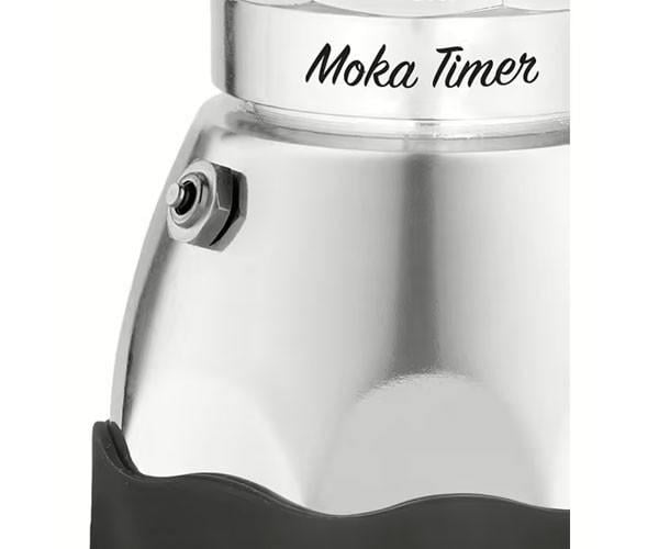 Гейзерная электрокофеварка Bialetti Moka Easy Timer на 3 порции 170 мл (1232C) - фото 3