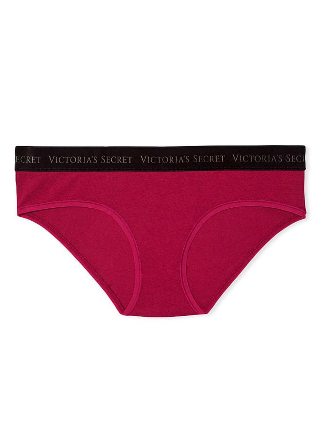 Трусики Victoria's Secret S Бордовий (3560000233639QCJS) - фото 3