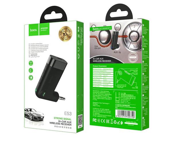 Адаптер приймач Hoco E53 Dawn sound Bluetooth Black - фото 7