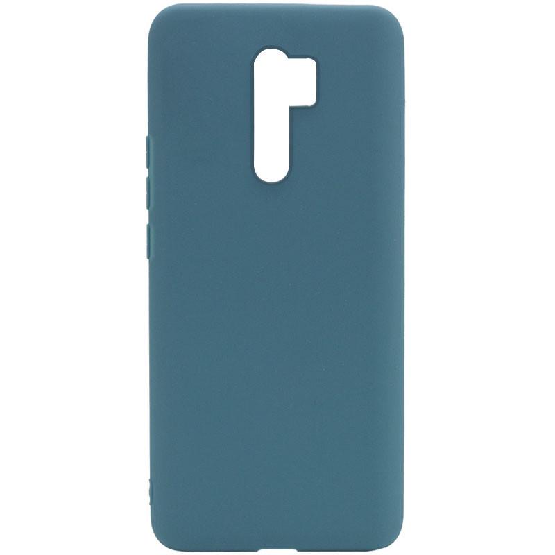 Противоударный Силиконовый Чехол Candy для Xiaomi Redmi Note 8 Pro Синий / Powder Blue