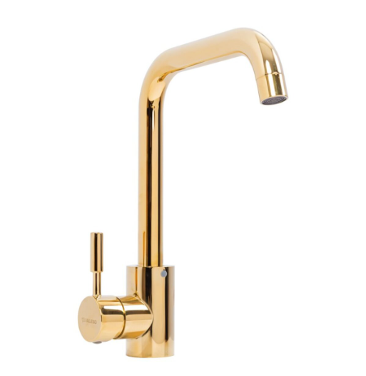 Смеситель кухонный Valeso PVD Золотой (NES-LL6) Смеситель кухонный Valeso PVD Золотой (NES-LL6)