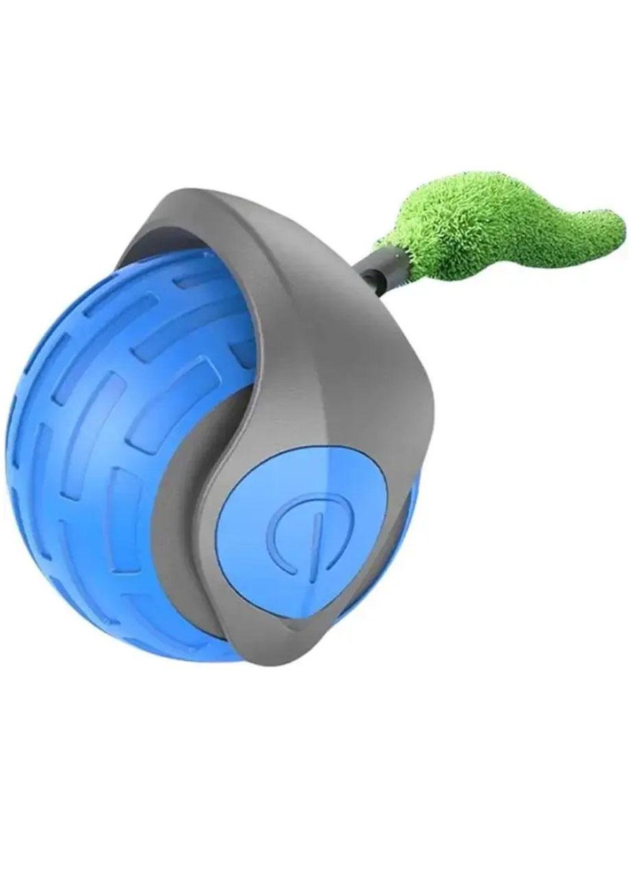 Мяч для котиков с пушистым хвостиком Cat ball XL1247 интерактивный 2 режима работы аккумуляторный 65х56 см Синий (3373662о) Мяч для котиков с пушистым хвостиком Cat ball XL1247 интерактивный 2 режима работы аккумуляторный 65х56 см Синий (3373662о)