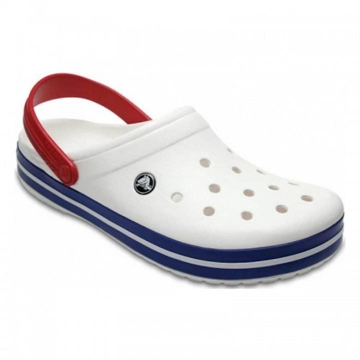 Сабо Crocs Crocband Clog M10-W12 р. 43 White/Blue - фото 3