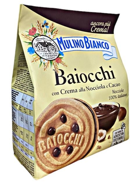 Печиво Mulino Bianco Baiocchi с какао-фундуком 240 г