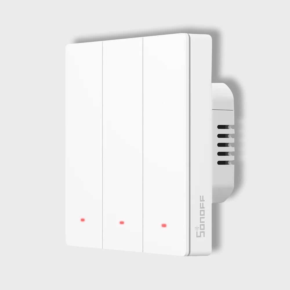 Выключатель Zigbee Sonoff ZBM5 3 клавиши Выключатель Zigbee Sonoff ZBM5 3 клавиши