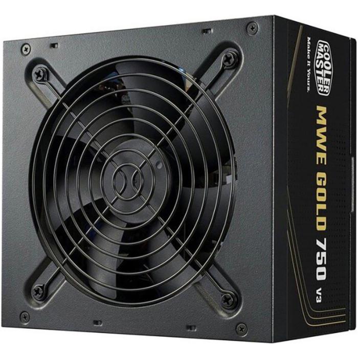 Блок питания Cooler Master MWE Gold 750 V3 NM ATX 750 Вт 80 Plus Gold Black (MPE-7506-ACAG-BEU)