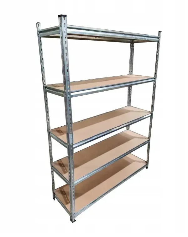 Стелаж металевий Mirpol оцинкована сталь 180х100х60 см 300 кг 5 полиць