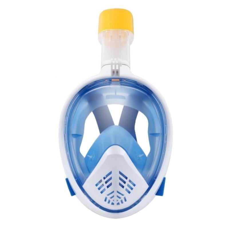 Маска для снорклинга FreeBreath M2068G полнолицевая панорамная L/XL Blue (iz12637)