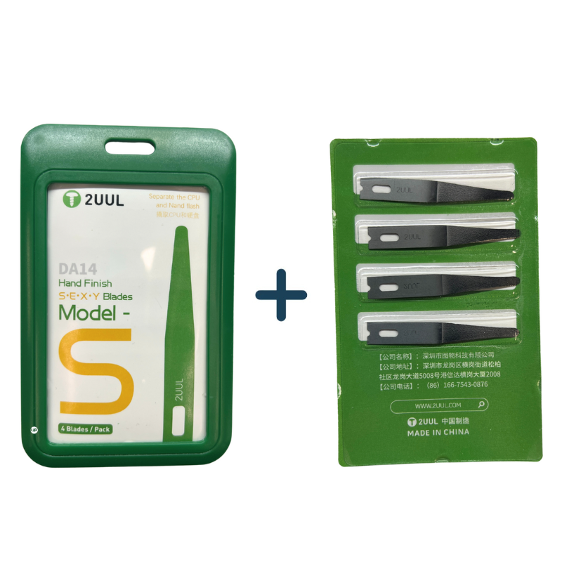 Набір лез для BGA мікросхем 2UUL DA14 "S" без ручки+4 леза (Dp191)