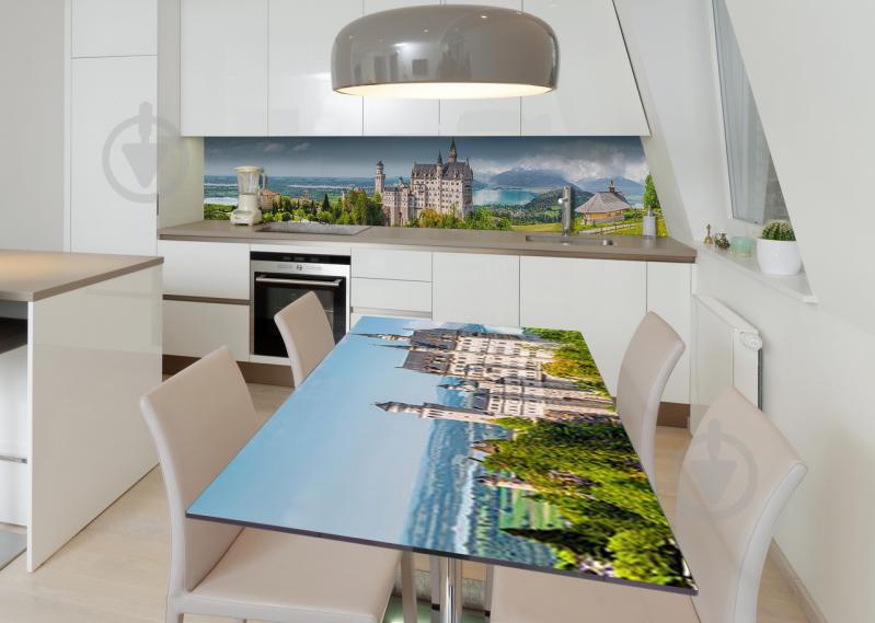 Наклейка 3Д виниловая на стол Zatarga «Неприступный замок» 650х1200 мм (Z182515/1st) Наклейка 3Д виниловая на стол Zatarga «Неприступный замок» 650х1200 мм (Z182515/1st)