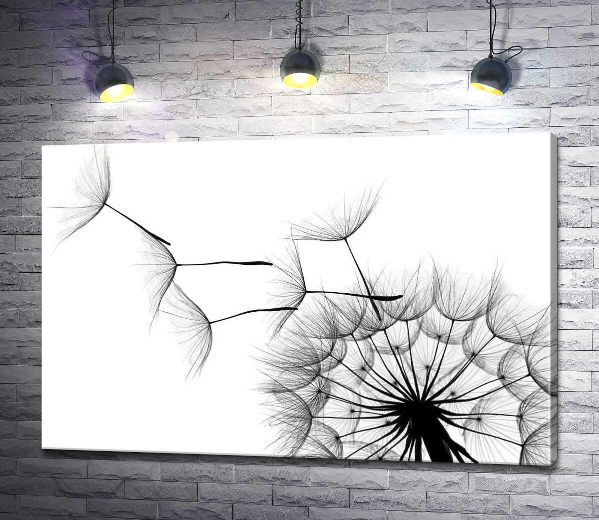 Картина ArtPoster Парашютики срываются с одуванчика 50x33 см Модуль №1 (004532)