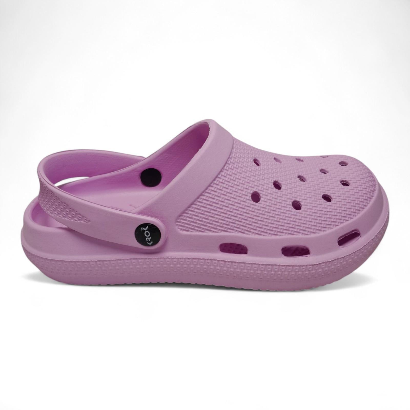 Сабо женские Krok р. 36 23 см Светло-сиреневый (2660545230)