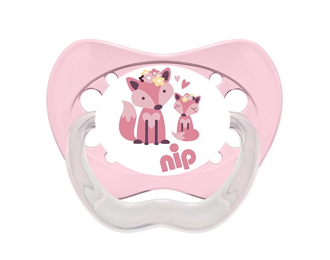 Пустушка Nip Моя сім'я латекс для дівчинки 5-18 міс. 2 шт. (425) - фото 2 Пустушка Nip Моя сім'я латекс для дівчинки 5-18 міс. 2 шт. (425) - фото 2