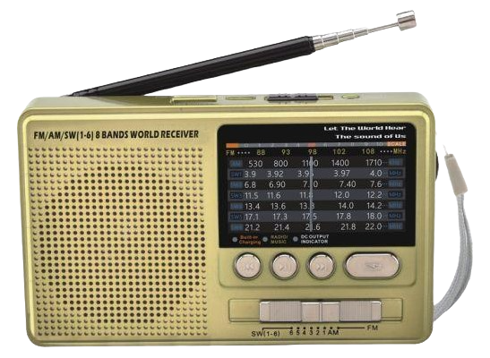 Радиоприемник Golon RX-182BT Золотой