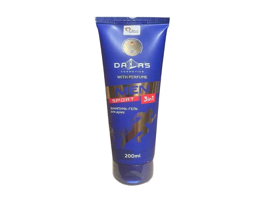 Шампунь-гель для душа Dalas 3в1 Sport 200 мл (961863)
