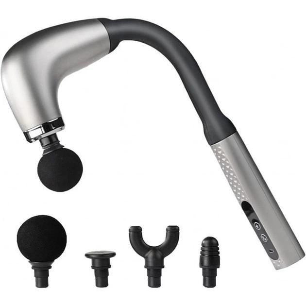 Масажер акумуляторний для тіла U-подібний з 4 насадками