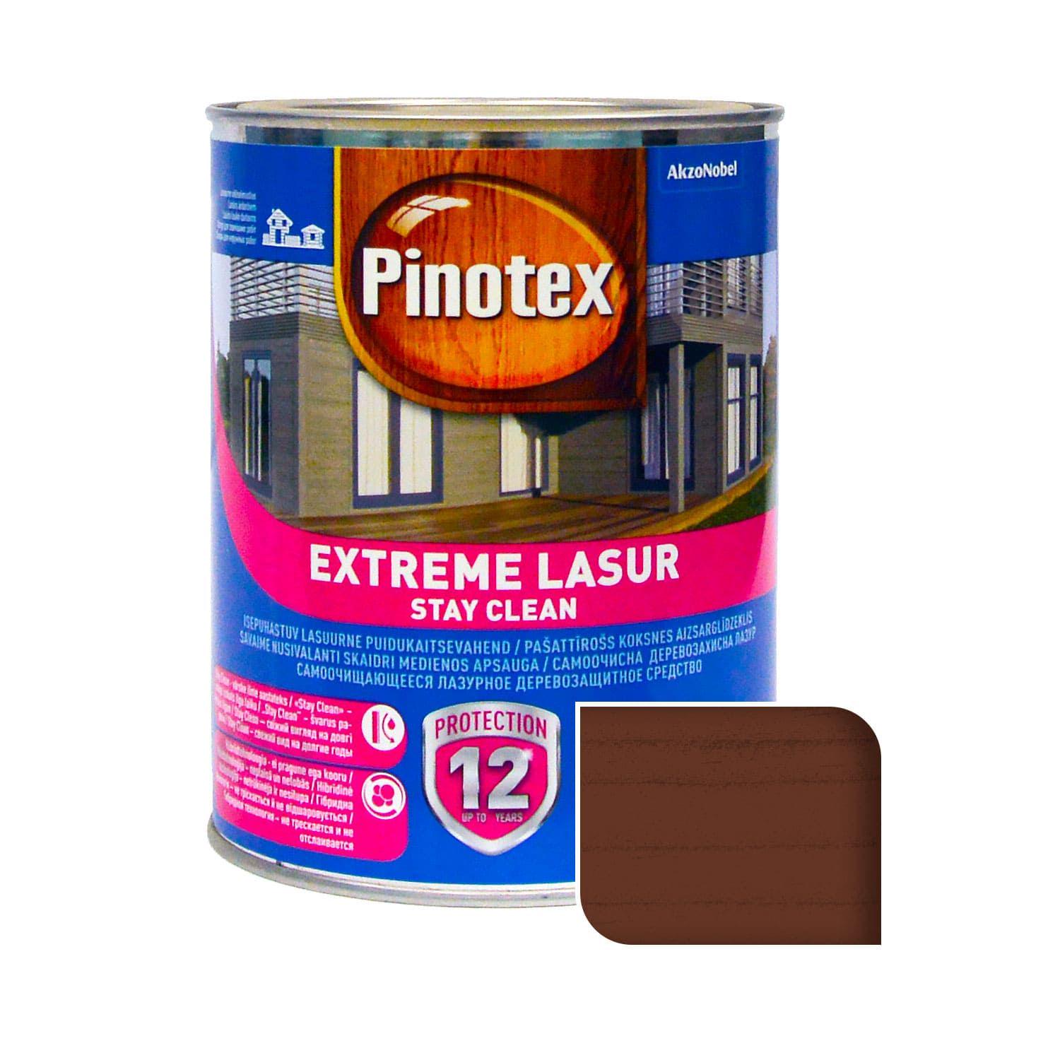 Средство деревозащитное Pinotex Extreme Lasur Тиковое дерево 1 л (5302332)