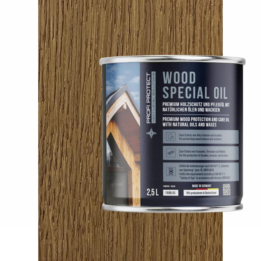 Масло ProfiProtect Wood Special Oil с воском 2,5 л Russet 15 eiche (24647528) - фото 1 Масло ProfiProtect Wood Special Oil с воском 2,5 л Russet 15 eiche (24647528) - фото 1