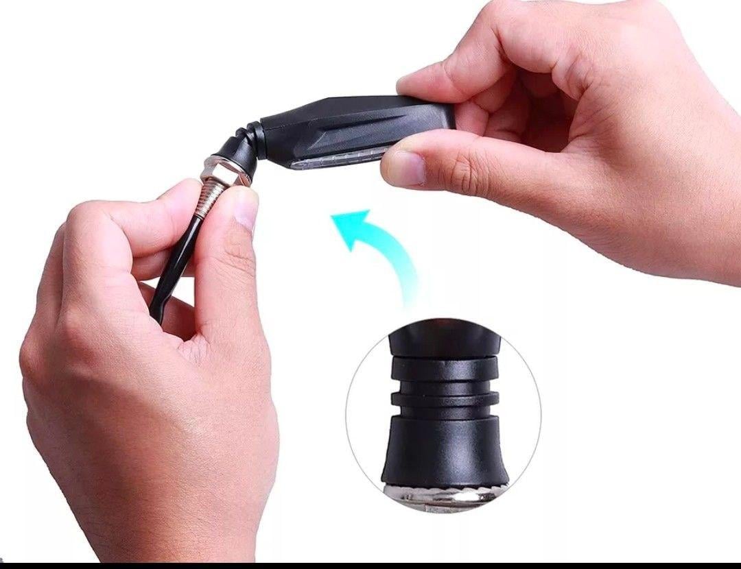 Поворотники для мопеда/скутера/мотоцикла универсальные LED 2 шт. (0060) - фото 3 Поворотники для мопеда/скутера/мотоцикла универсальные LED 2 шт. (0060) - фото 3