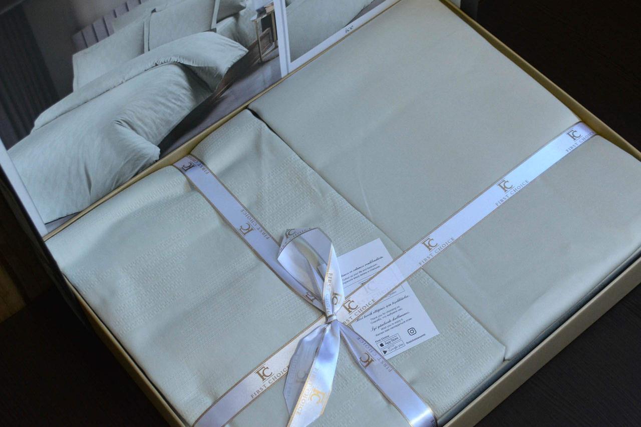 Постельное белье First Choice Boris Ice сатин жаккард евро (23001) - фото 3 Постельное белье First Choice Boris Ice сатин жаккард евро (23001) - фото 3