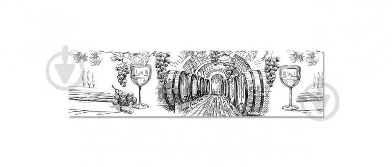 Наклейка виниловая кухонный фартук  Zatarga  "Виноделие"  650х2500 мм (Z181307/1)