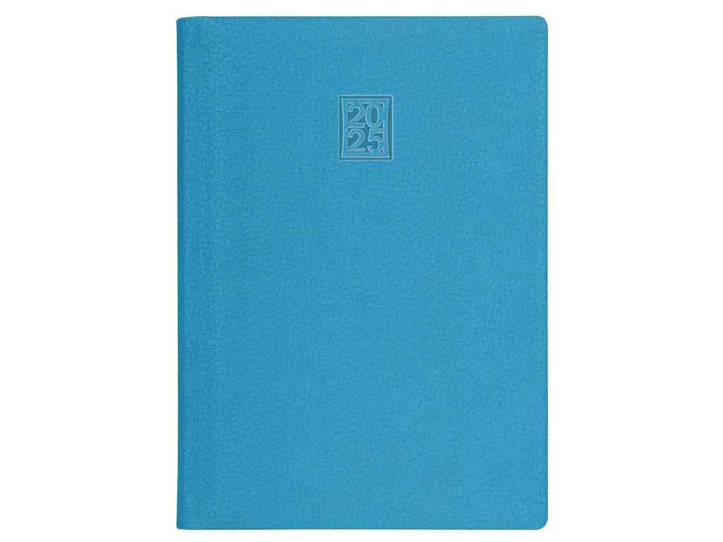 Блокнот Optima А5 ARMONIA кремовый блок 352 л. Голубой металлик (1096152)