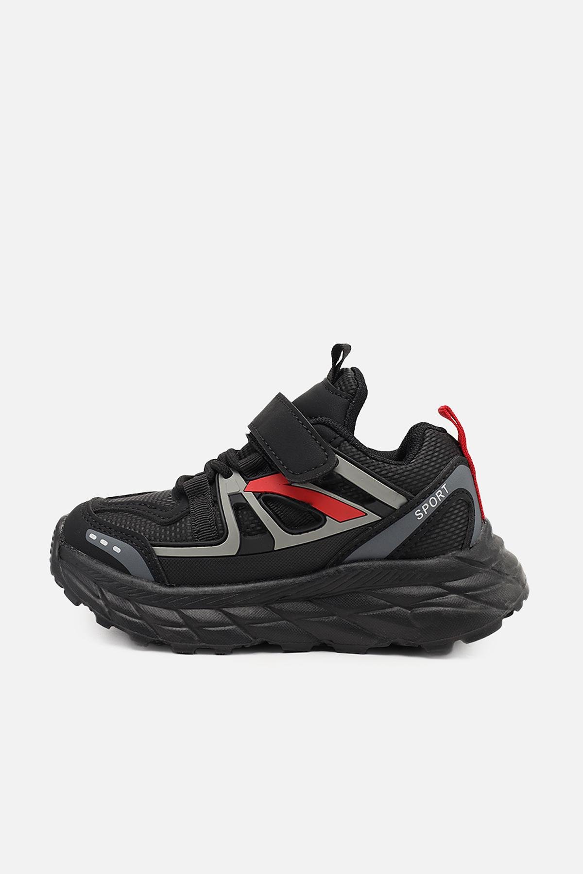 Кроссовки для мальчика ЦБ-00273860 на плоской подошве р. 20 Черный (SKT001056527) Кроссовки для мальчика ЦБ-00273860 на плоской подошве р. 20 Черный (SKT001056527)