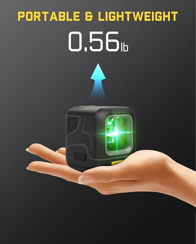 Лазерный уровень Fanttik D2 самовыравнивающийся с зеленым лучом и USB-C (000987) - фото 4 Лазерный уровень Fanttik D2 самовыравнивающийся с зеленым лучом и USB-C (000987) - фото 4