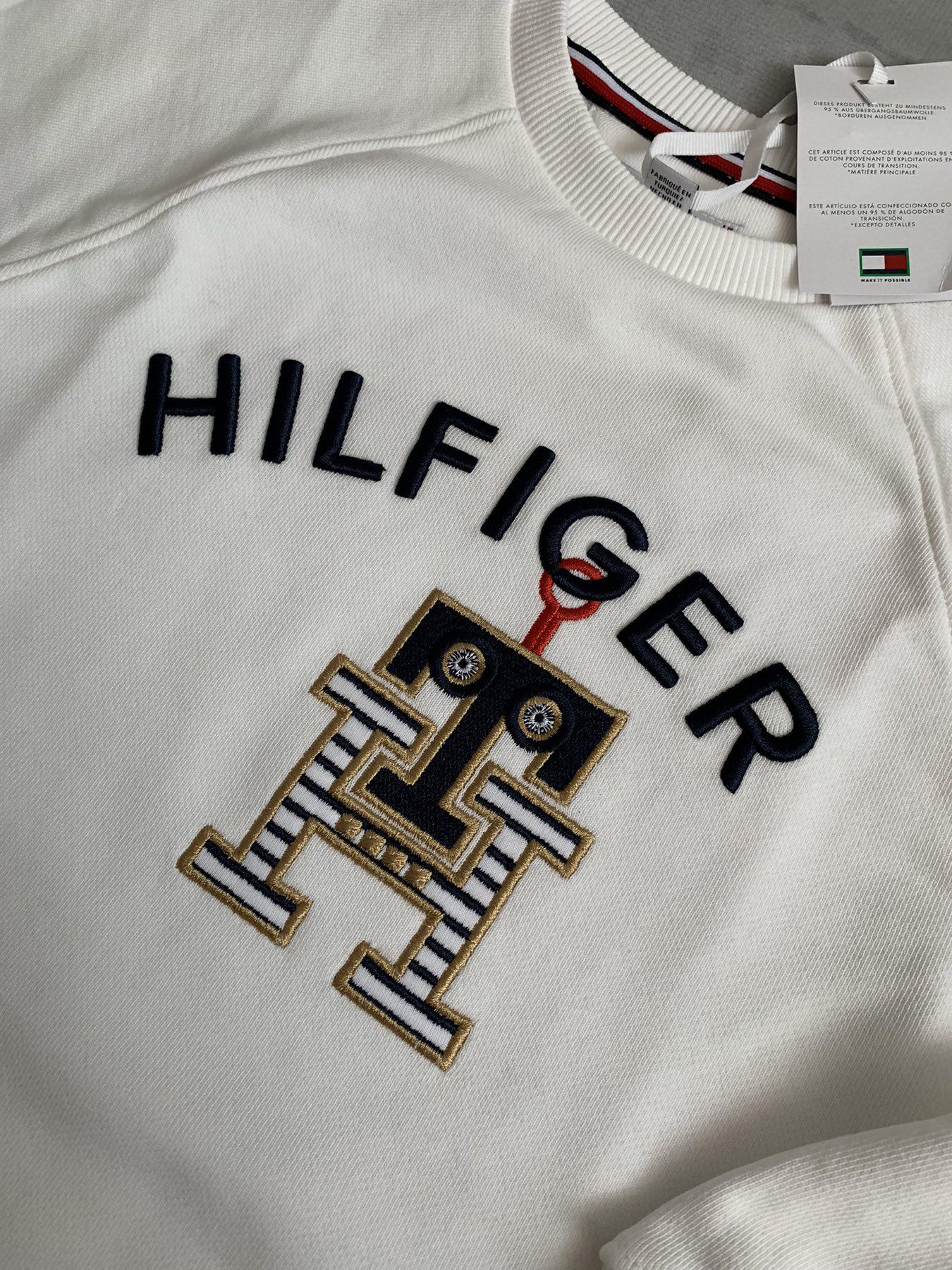 Світшот Tommy Hilfiger 7 років 122 см Білий (0012596) - фото 3