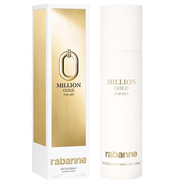 Дезодорант спрей для женщин PACO RABANNE Million Gold 150 мл (374375)
