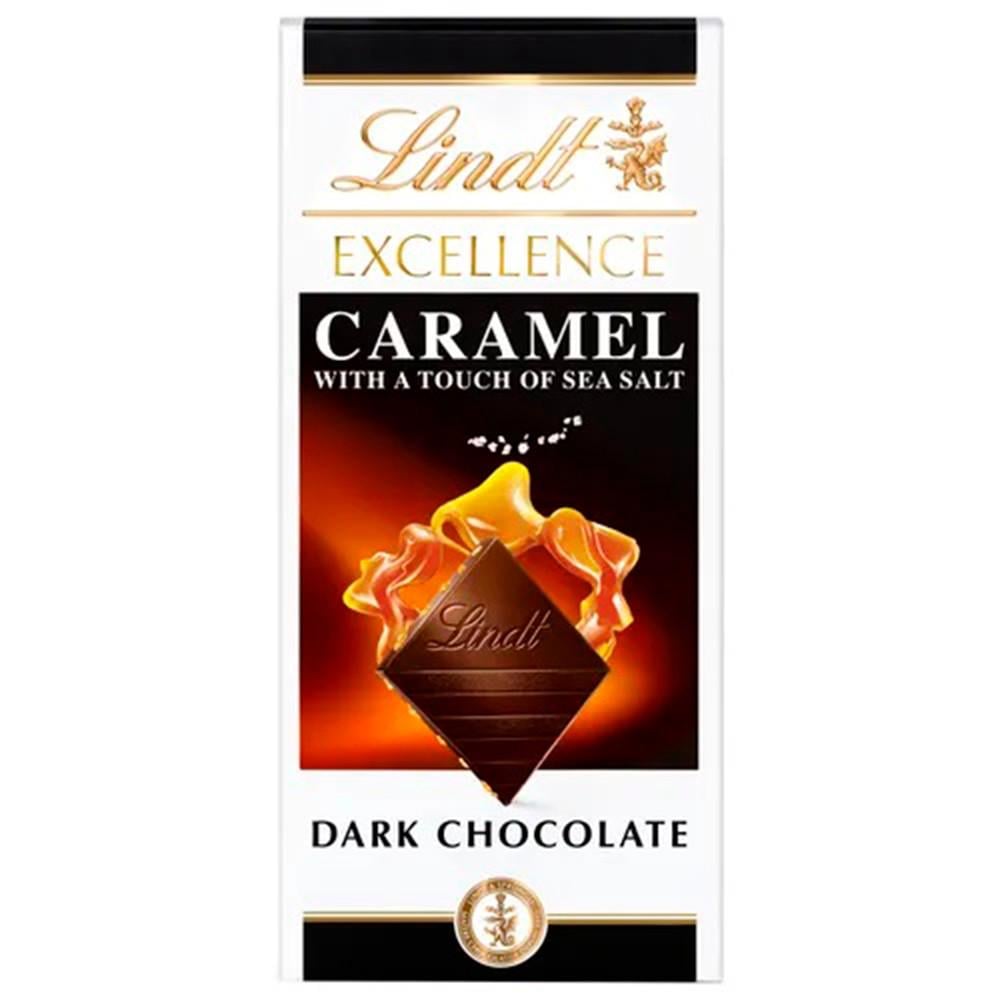 Шоколад Чорний Lindt Excellence з карамелью і морською сіллю 100 г (2180883451) - фото 8 Шоколад Чорний Lindt Excellence з карамелью і морською сіллю 100 г (2180883451) - фото 8