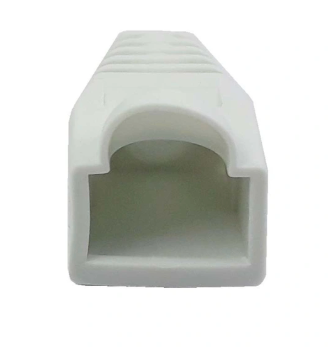 Ізолюючий хвостовик на роз'єм на 5 категорій на кабель до 7,0 мм Сірий (BOOT-RJ45-GY) - фото 3 Ізолюючий хвостовик на роз'єм на 5 категорій на кабель до 7,0 мм Сірий (BOOT-RJ45-GY) - фото 3