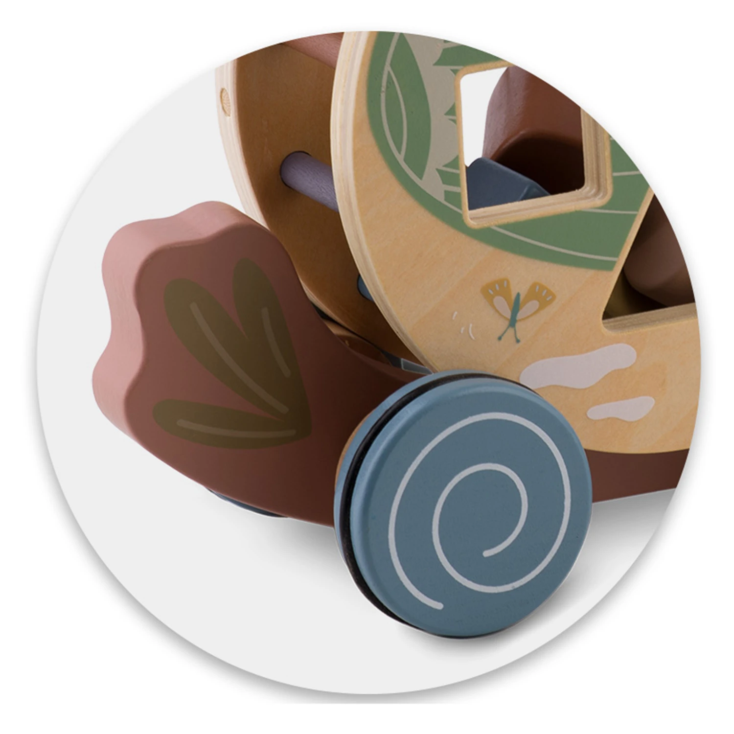 Іграшка-Папуга дерев'яна Nukido NK-854 Тягачка-Сортер (785400) - фото 11 Іграшка-Папуга дерев'яна Nukido NK-854 Тягачка-Сортер (785400) - фото 11