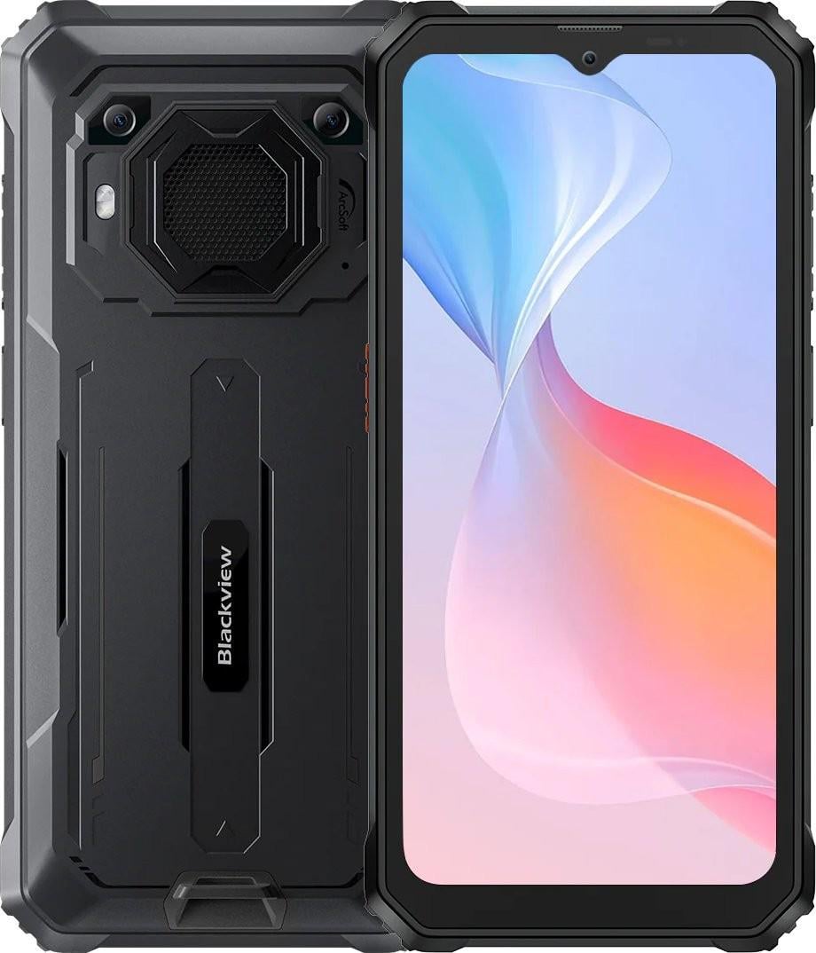 Custodia + Vetro Temperato Per Blackview BV6200 PRO - Cover Morbida TPU Antiurto - Nero (A2)
