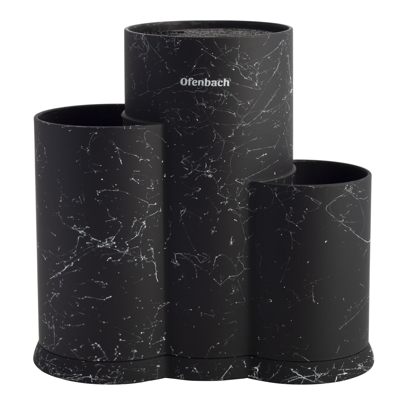 Подставка для ножей и кухонных принадлежностей Ofenbach тройная 23 см KM-100207