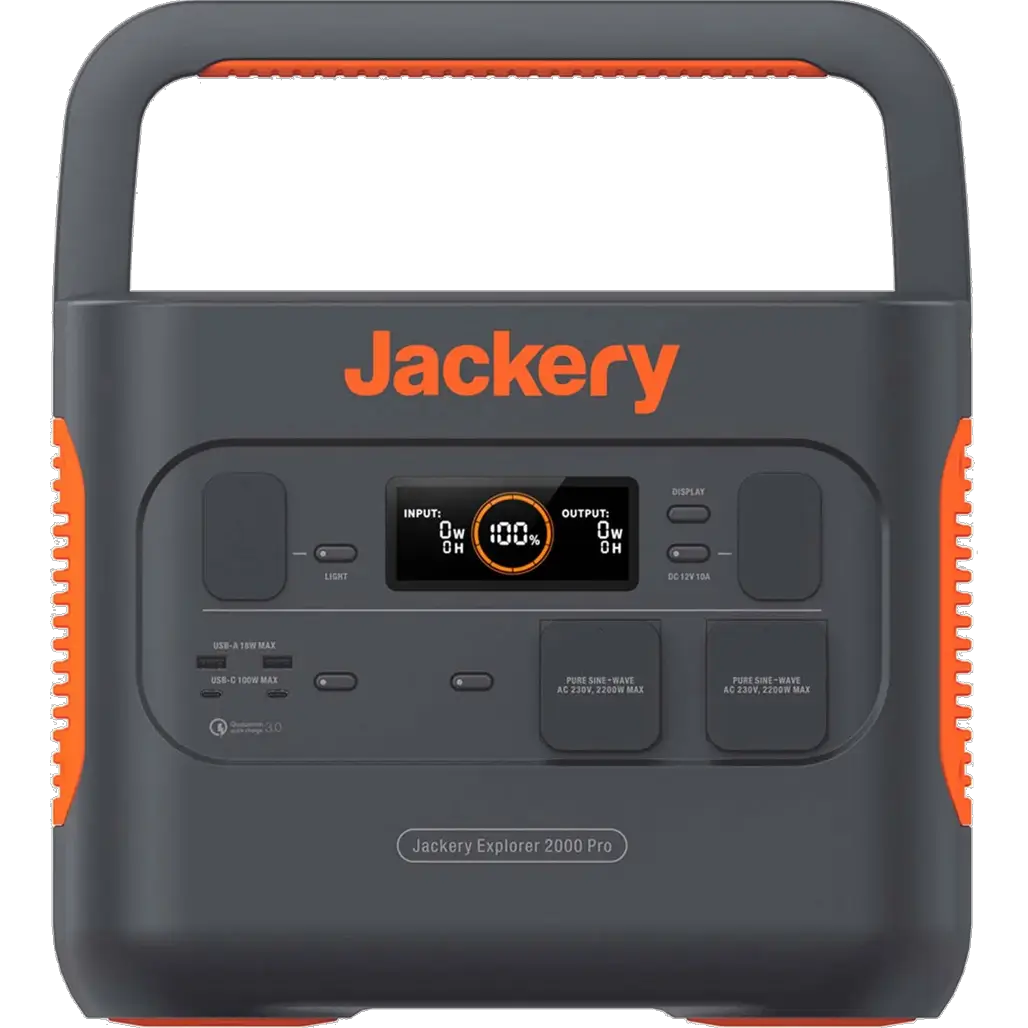 Зарядная станция Jackery Explorer 2000 Pro для дома и котлов (04180)
