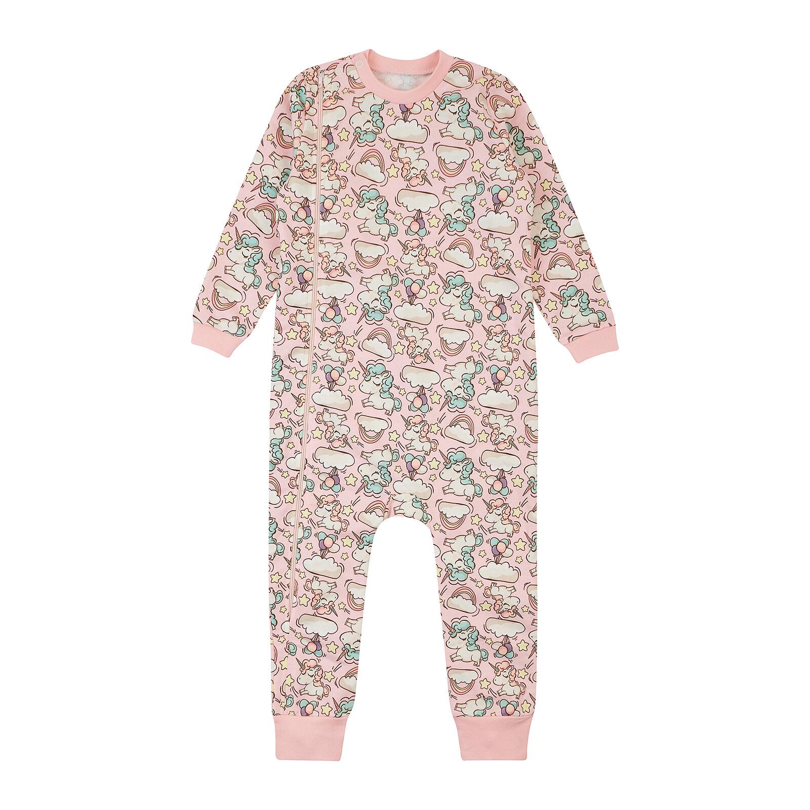 Комбинезон-спальник детский ЛяЛя теплый 86 см (8ФТ050)