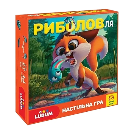 Настільна гра дитяча Ludum "Риболовля" LD1049-54 українською мовою (8067)