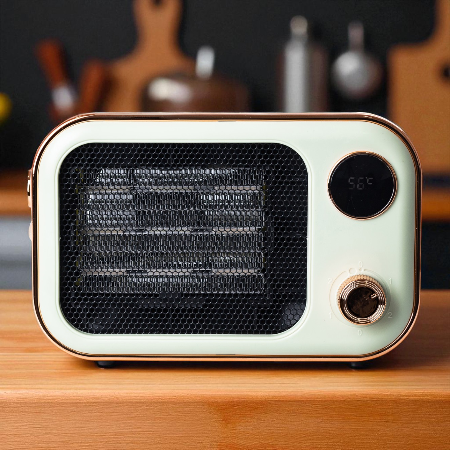 Тепловентилятор напольный Shenten керамический 25 м2 1200 Вт Зеленый (b-HPAQL039GR) - фото 7