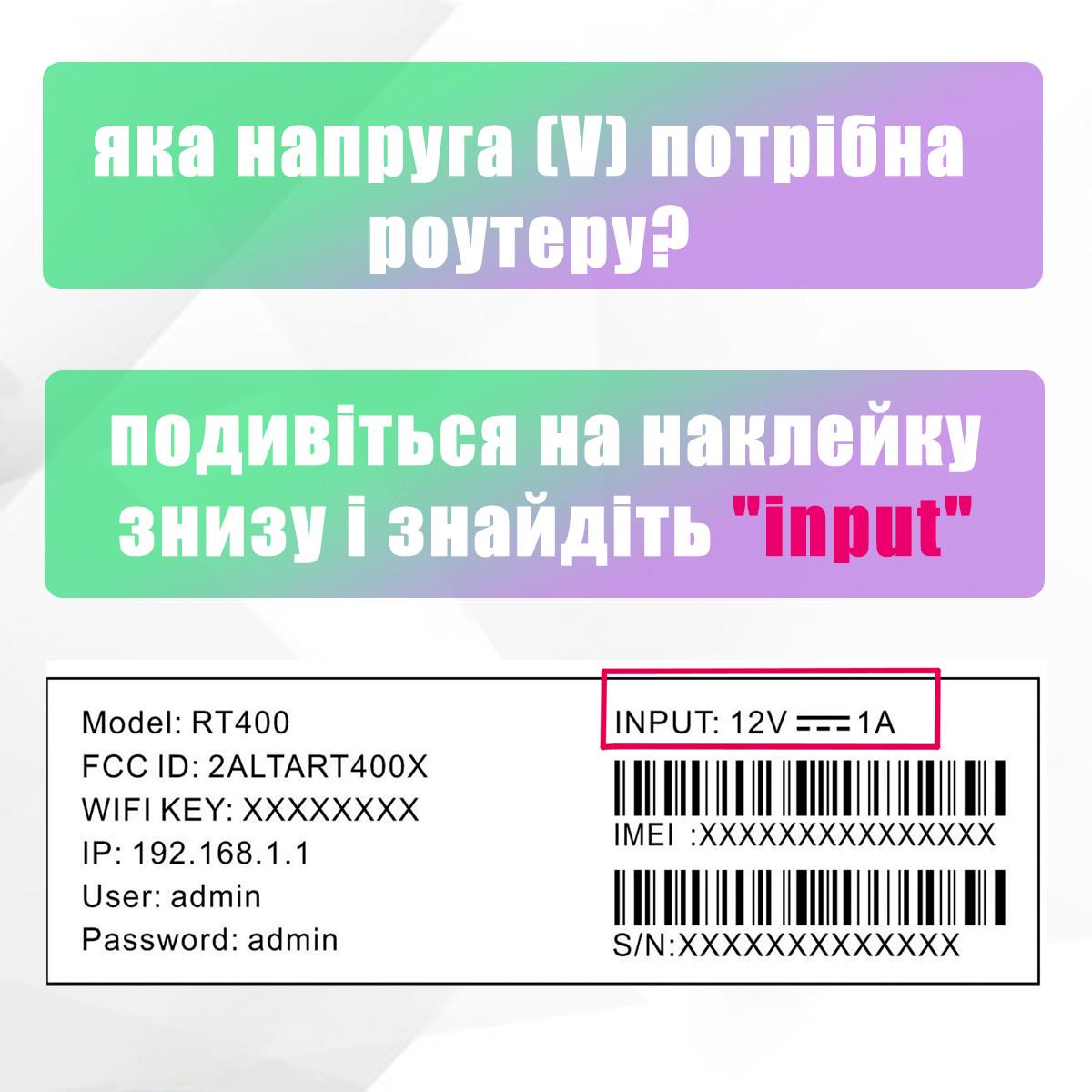 Кабель для WIFI роутера ONU GEPON для питания от павербанка 1,5A 5-12V (11401763) - фото 4