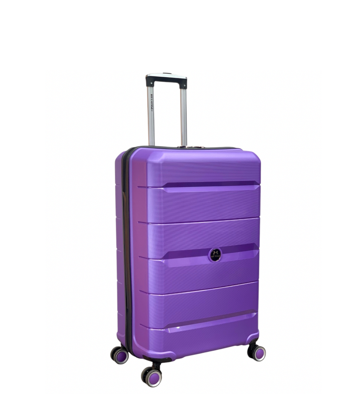 Чемодан my Polo PP011-М полипропилен на 4-х двойных колесах средний М 70 л - фото 1 Чемодан my Polo PP011-М полипропилен на 4-х двойных колесах средний М 70 л - фото 1