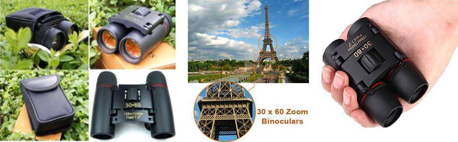 Бинокль для охоты Sakura Day and Night vision Binoculars 30х60 Черный (1001572-Black-0) - фото 6