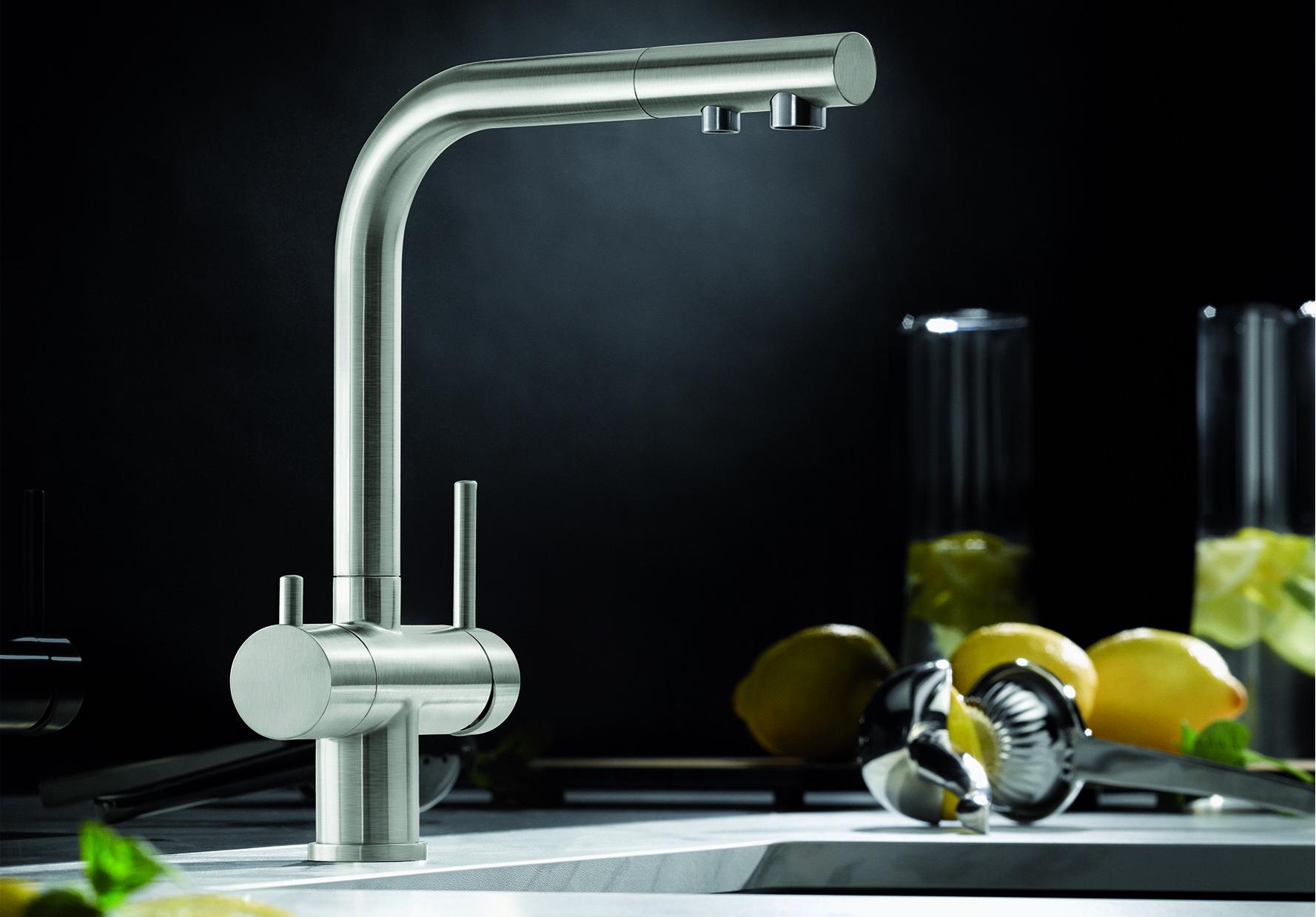 Смеситель кухонный Blanco FONTAS II PVD Steel (3196) - фото 2 Смеситель кухонный Blanco FONTAS II PVD Steel (3196) - фото 2