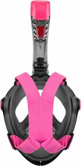 Маска повнолицева Aqua Speed SPECTRA 2.0 9912 Уні S/M Чорний/Рожевий (247-19 S/M) - фото 5 Маска повнолицева Aqua Speed SPECTRA 2.0 9912 Уні S/M Чорний/Рожевий (247-19 S/M) - фото 5