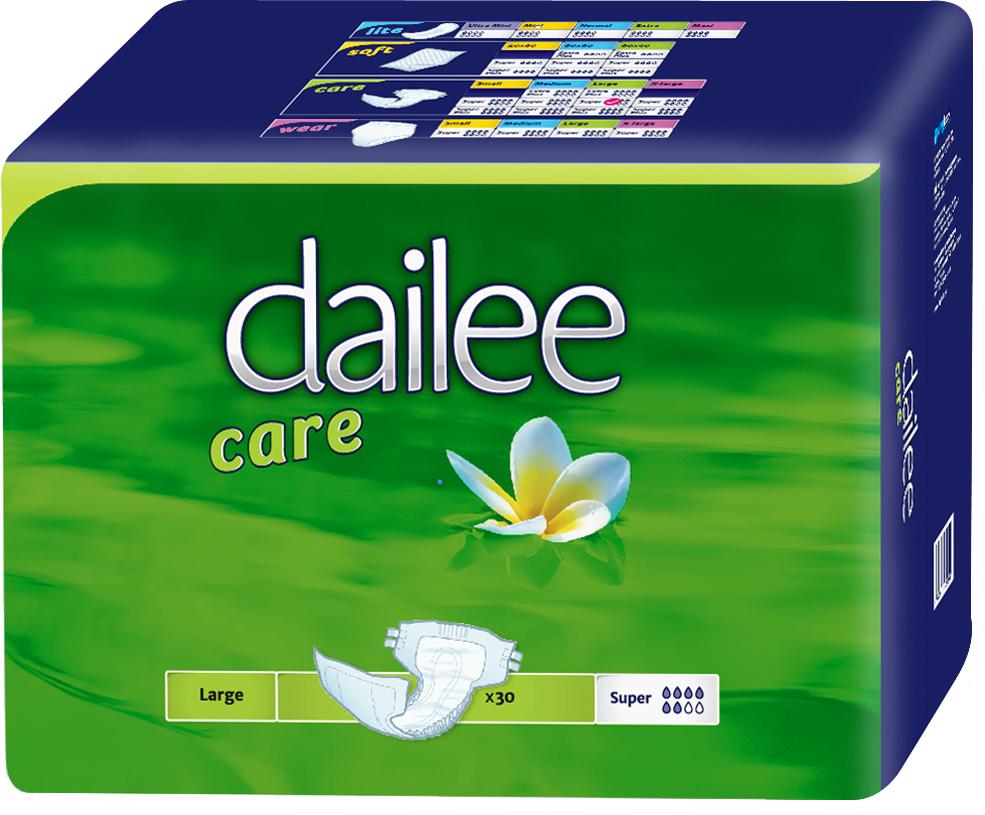 Підгузки для дорослих дихаючі Dailee Care Super Large 30 шт. (13991) - фото 1