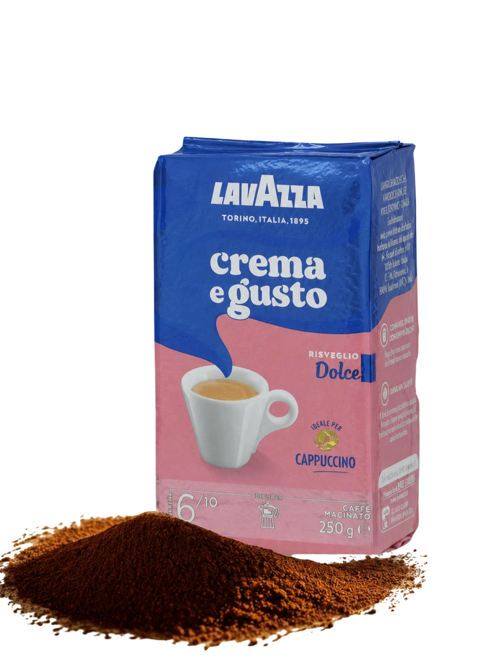 Кофе молотый Lavazza Crema e Gusto Dolce 250 г (3086208877)