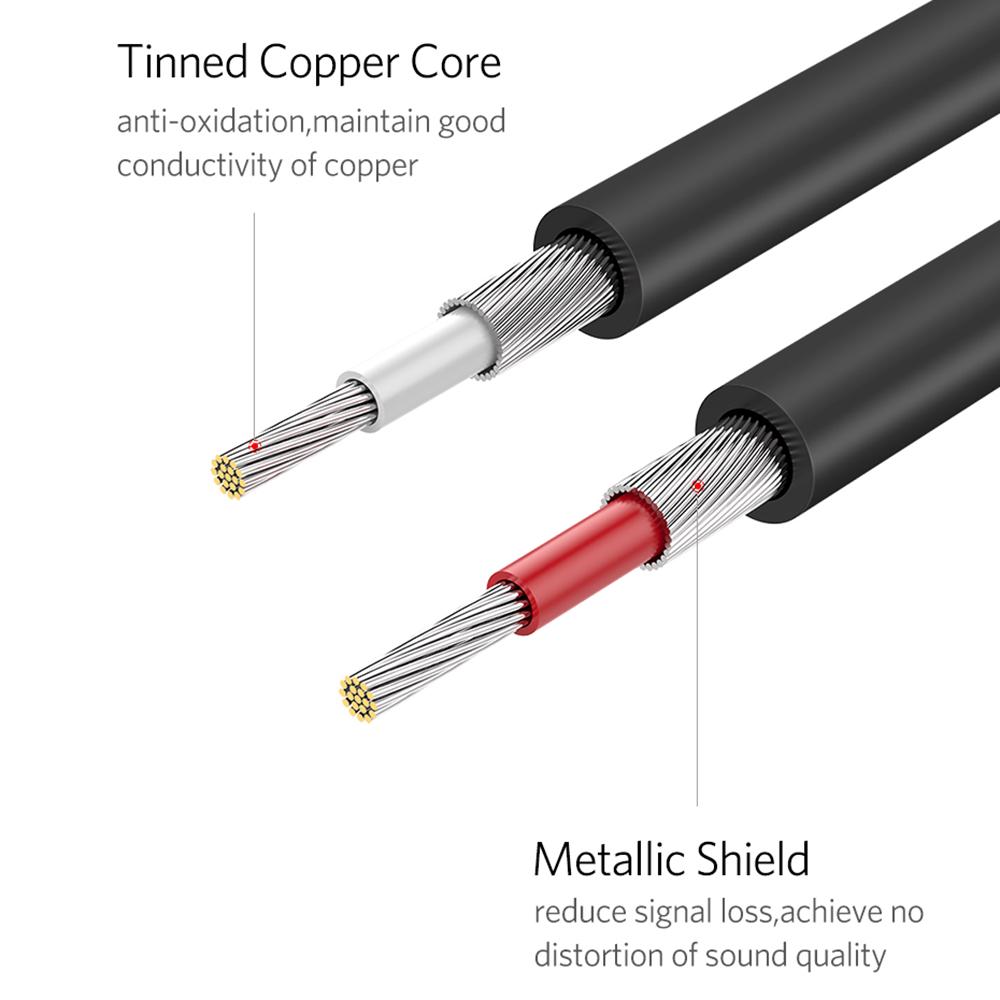 Аудіо кабель Ugreen 2RCA Чорний 2 м (10518) - фото 9 Аудіо кабель Ugreen 2RCA Чорний 2 м (10518) - фото 9
