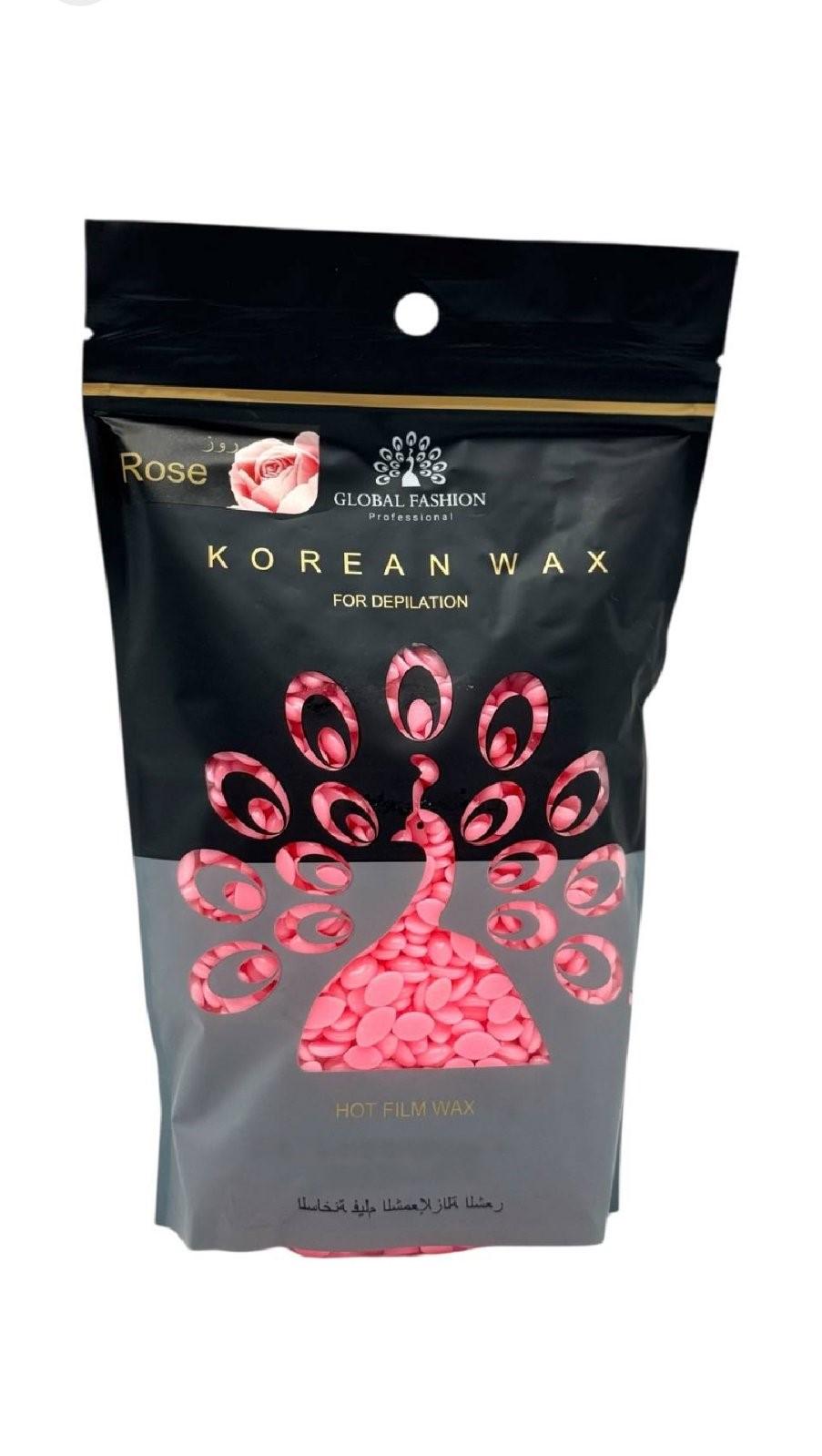 Воск для депиляции GF 1000 г Роза