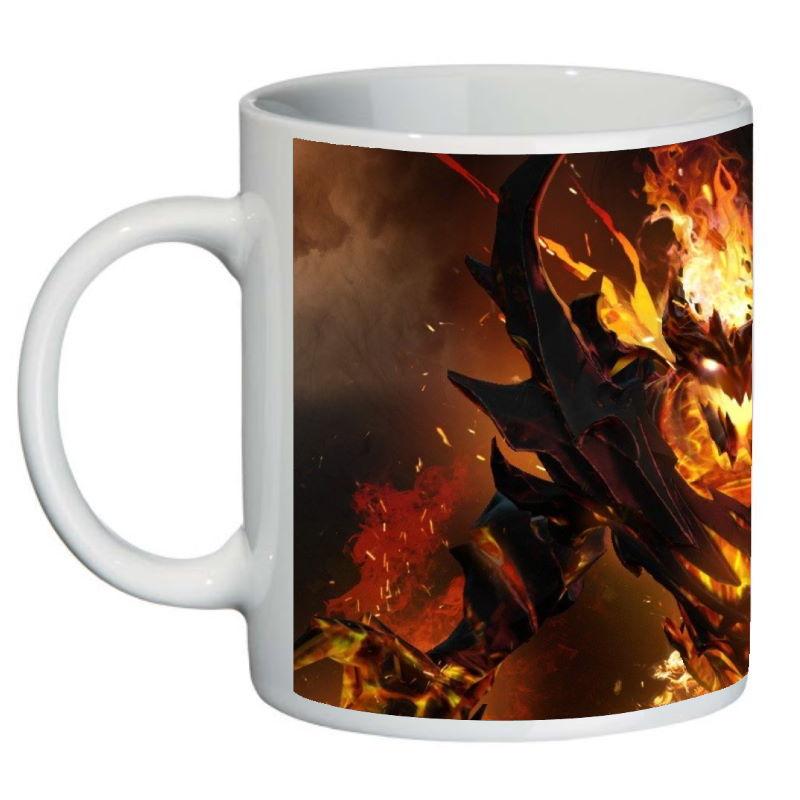 Кружка с принтом DOTA 2016 (DOT 016)